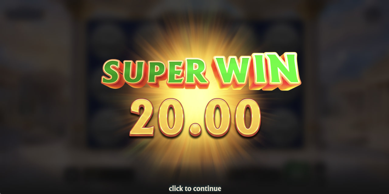 Ekran Super Win w demie Zeus Flip na tle świątyni